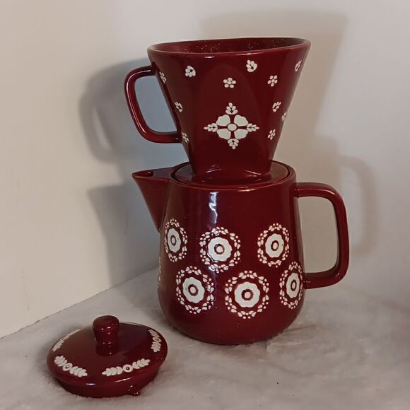 Southern Living Ceramic Tea/Coffee Pot Cold Brew - Picture 2 of 6